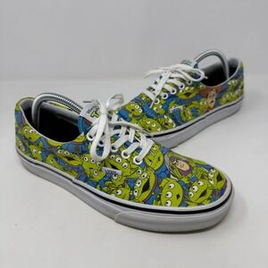 Vans Toy Story Buzz Woody Alien Glow in Dark Eyes Disney Pixar Men's Size 9